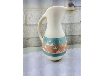 Navajo Pottery Pitcher, Signed