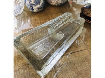 Glass Cigar Ashtray