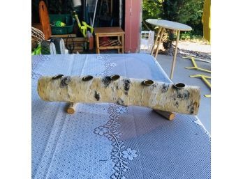 Birch Candle Holder