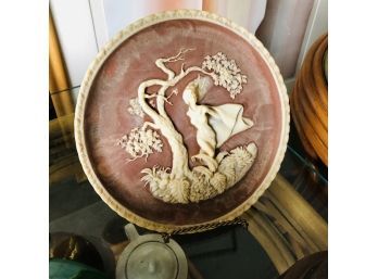 Incolay Studios 'She Was A Phantom Of Delight' Cameo Stone Plate