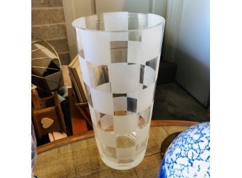 Checkered Vase