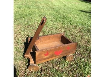 Decorative Wooden Wagon