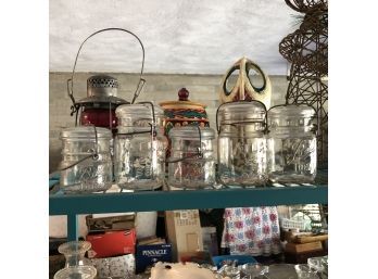 Assortment Of Canning Jars