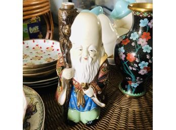 Vintage Hand Painted Ceramic Figure