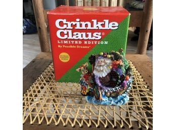 Crinkle Claus 'Christmas Expedition' Figure With Box