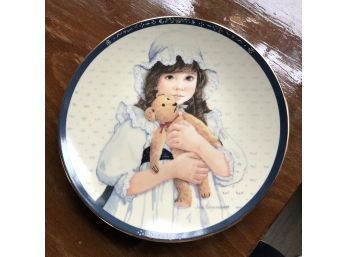 'Cristina' By Jan Hagara Limited Edition Plate