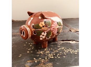 Hand Painted Piggy Bank