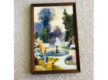 Colorful Painting In A Frame