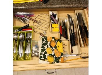 Utensil And Knife Drawer Lot