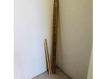 Vintage Yard Stick And Ruler