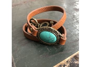 Leather Wrap Bracelet