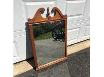 Vintage Wood Mirror