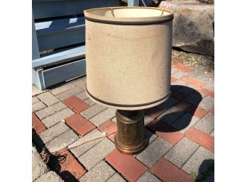 Vintage 1970s Lamp With Eagle Motif