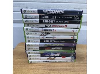 XBox 360 Game Lot