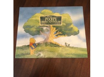 Disney Store Winnie The Pooh Lithograph Portfolio