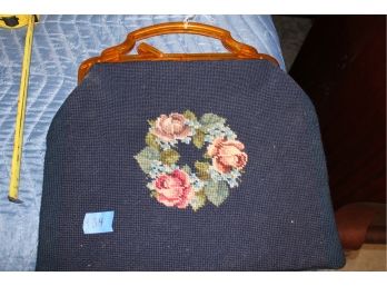 134   Vintage Embroidered Bag
