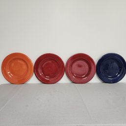 Set Of 4 Corsica Ceramic Plates