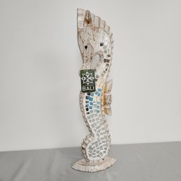 Bali Seahorse Mirrored Decore