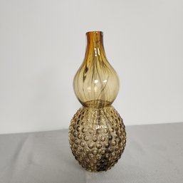 Hobnail Vase With Smoky Look