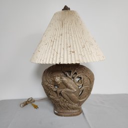 Monkey Lamp With Shade