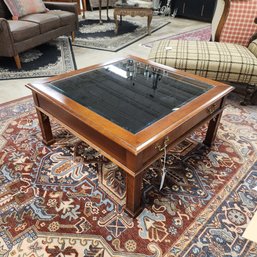 Broyhill Cherry Finish Map Table