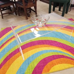 Sm. Acrylic Cocktail Table