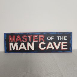 Metal Man Cave Sign