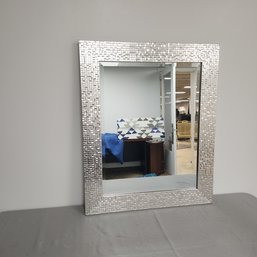 Silver Framed Mirro