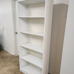 White Storage 5 Shelf Unit