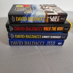 David Baldacci Set Of 4 Books