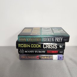 Turow, Cook, Sand & Perry Set Of 4 Books