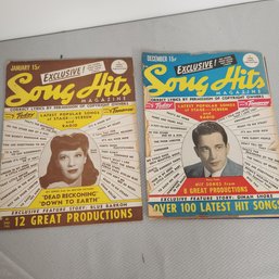 December & January Issues Song Hits Magazine