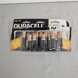 AA Duracell Coppertop Batteries, Opened