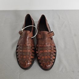 Brown Leather Sandals