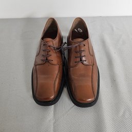 Mens Brown  Leather Upper Dress Shoes