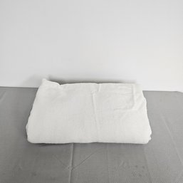 JC Penny White Blanket, King Size