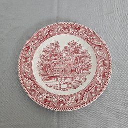 Memory Lane Ironstone Plate