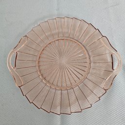 Pink Pinwheel Depression Glass