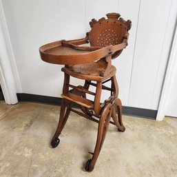 Antique Highchair 14' X 36'