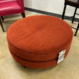 NEW Klausner Round Cocktail Ottoman