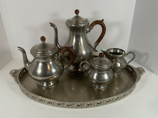 Royal Holland Pewter Coffee/Tea Set