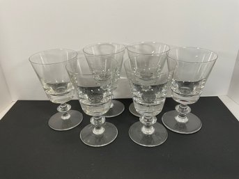 (6) Holmgaard Wine Glasses - (DM)