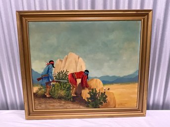 Southwest/Native American Art - Signed 'Rule'