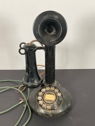 Antique Candlestick Phone By Kellogg - Early 1900's