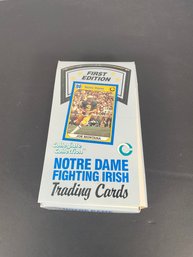 Notre Dame Trading Cards - 1st Ed Packs (36) Sealed W/Box - 1990 - Lot 1
