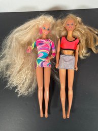 1966 Barbies - China & Philippines Marked.