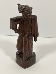 Vintage Hand Carved Japanese Figure -