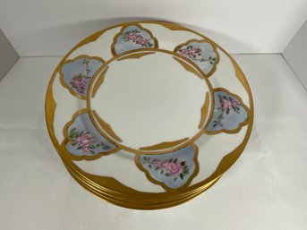 (8) Vintage Hand Painted 'Made In Japan ' Plates - 10'