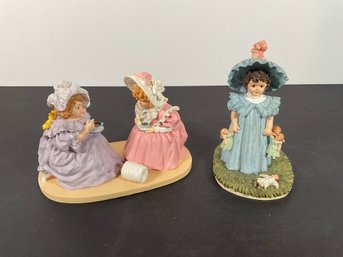 (2) Maude Humphrey Figures - Ltd Ed. (tea & Gossip, Playtime)