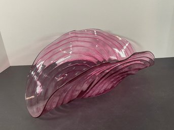 Art Glass Bowl - No Marks